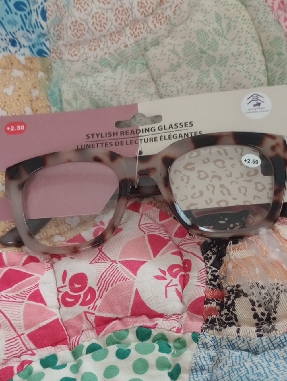 Tortoiseshell Reading Glasses +2.50 — Women’s Fashion Frames